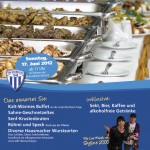 Plakat des Sportlerbrunches 2012